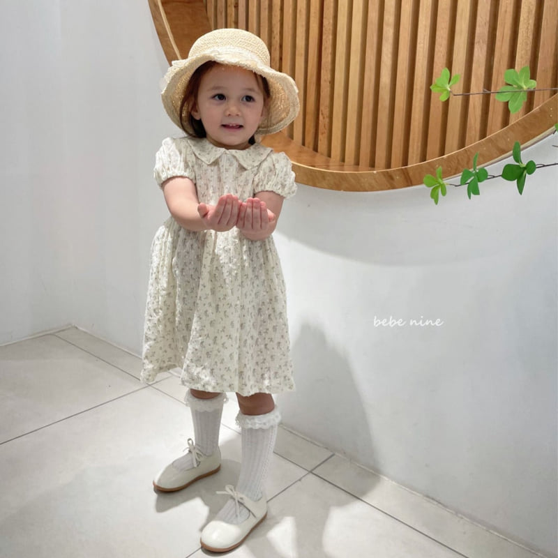 Bebe Nine - Korean Baby Fashion - #babyfever - Daisy One-piece - 2