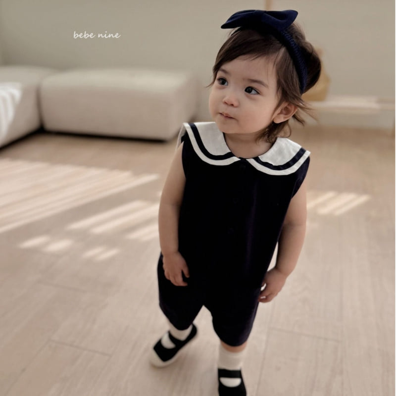 Bebe Nine - Korean Baby Fashion - #babyfever - Cocoon Sailor Suit