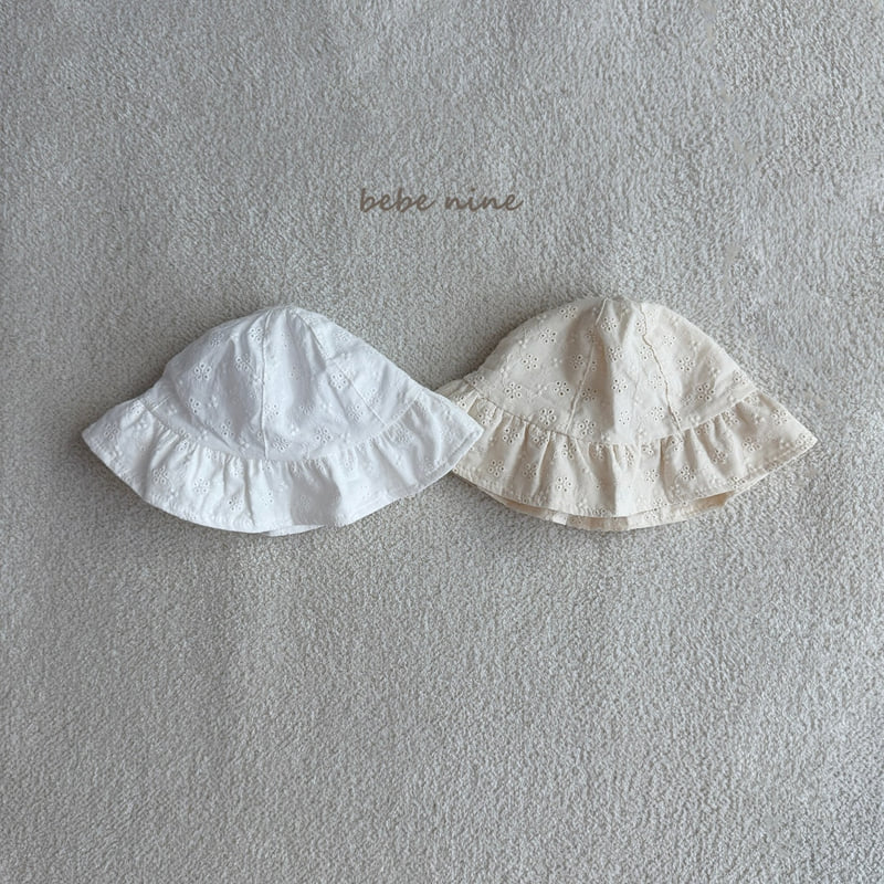 Bebe Nine - Korean Baby Fashion - #babygirlfashion - Nine Lace Bucket Hat - 11