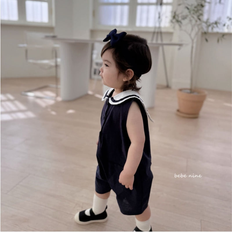 Bebe Nine - Korean Baby Fashion - #babygirlfashion - Cocoon Sailor Suit - 2