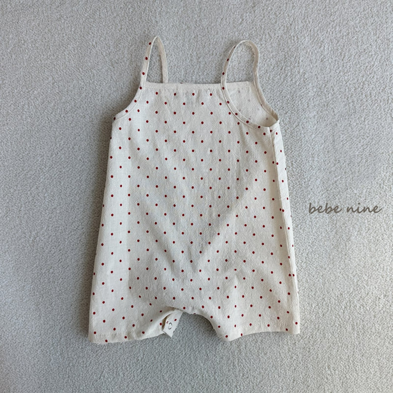 Bebe Nine - Korean Baby Fashion - #babylifestyle - Mini Ribbon Dot Suit - 11