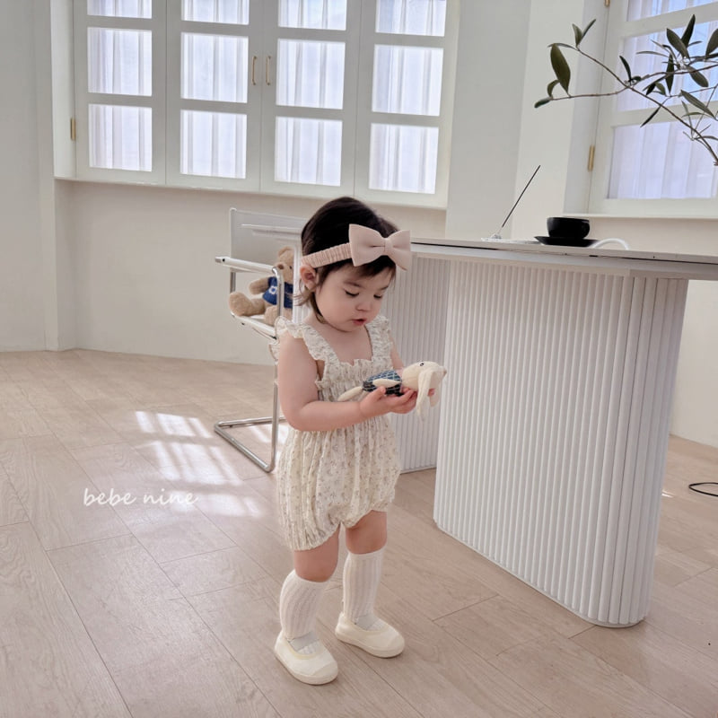 Bebe Nine - Korean Baby Fashion - #babylifestyle - Daisy Suit - 3