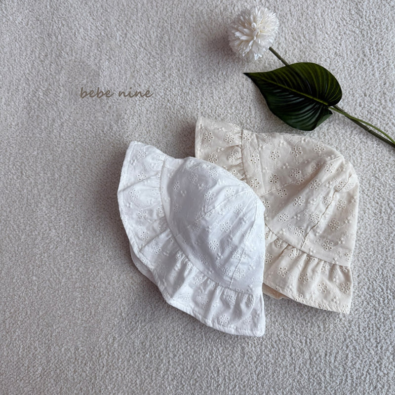 Bebe Nine - Korean Baby Fashion - #babylifestyle - Nine Lace Bucket Hat - 12