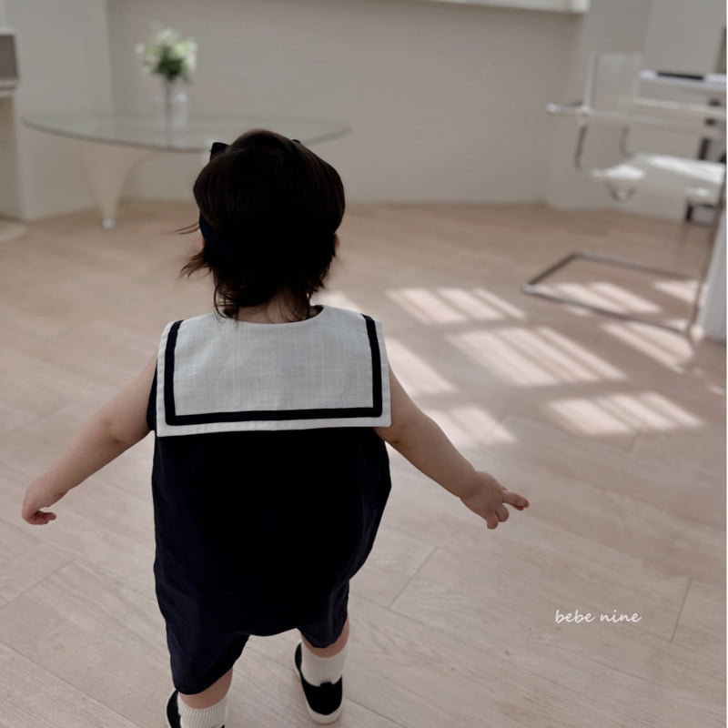 Bebe Nine - Korean Baby Fashion - #babylifestyle - Cocoon Sailor Suit - 3