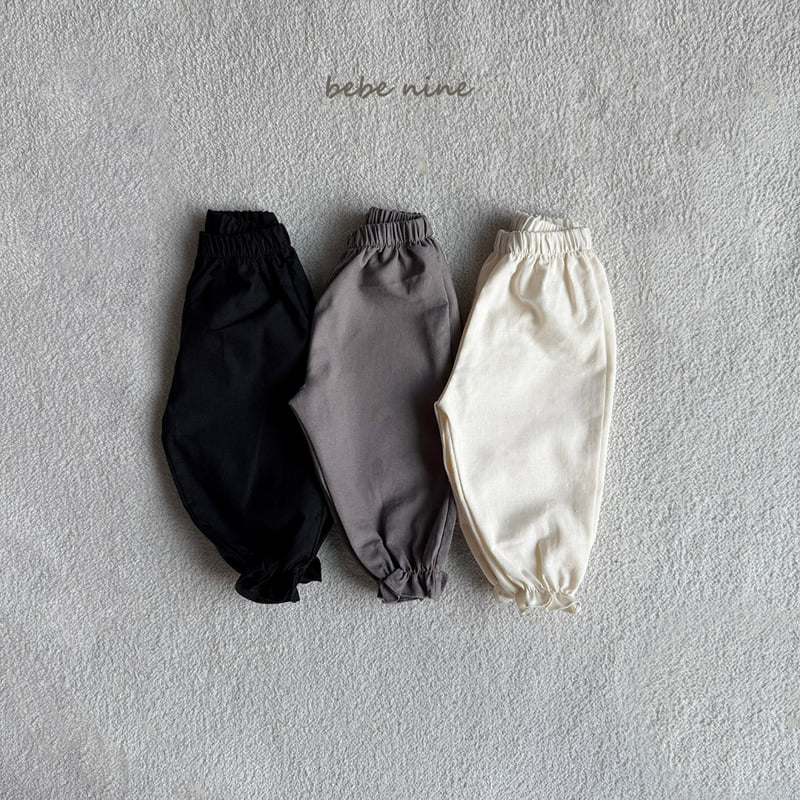 Bebe Nine - Korean Baby Fashion - #babyoninstagram - Aladdin Linen Pants - 11