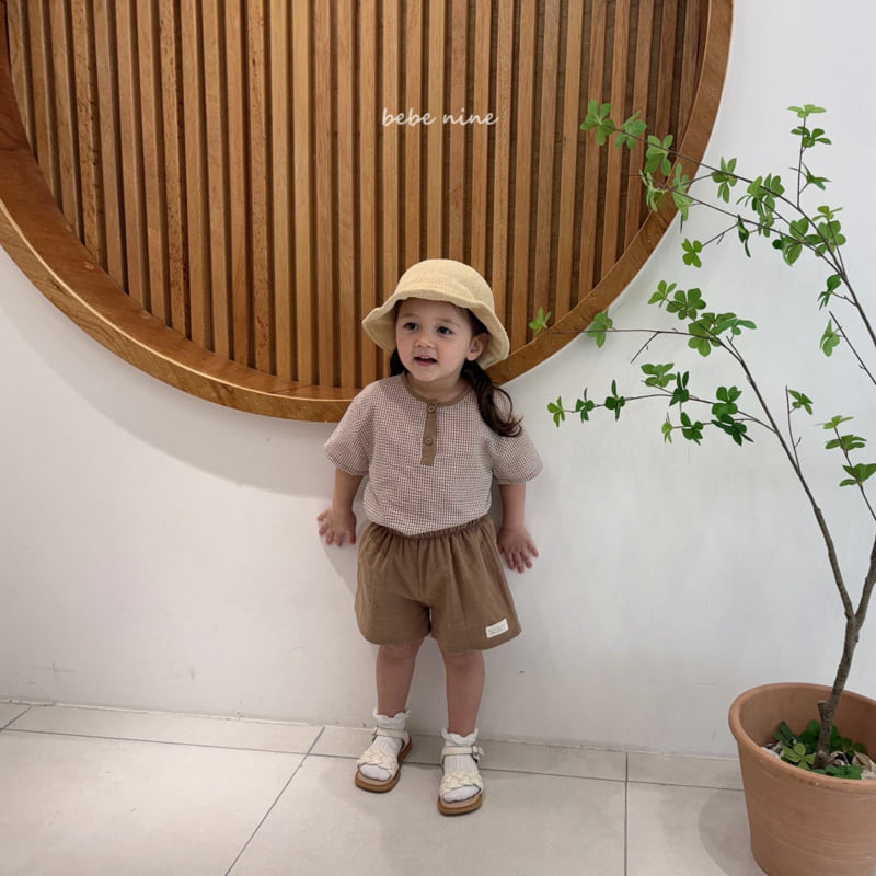 Bebe Nine - Korean Baby Fashion - #babyoninstagram - Bloom Check Set