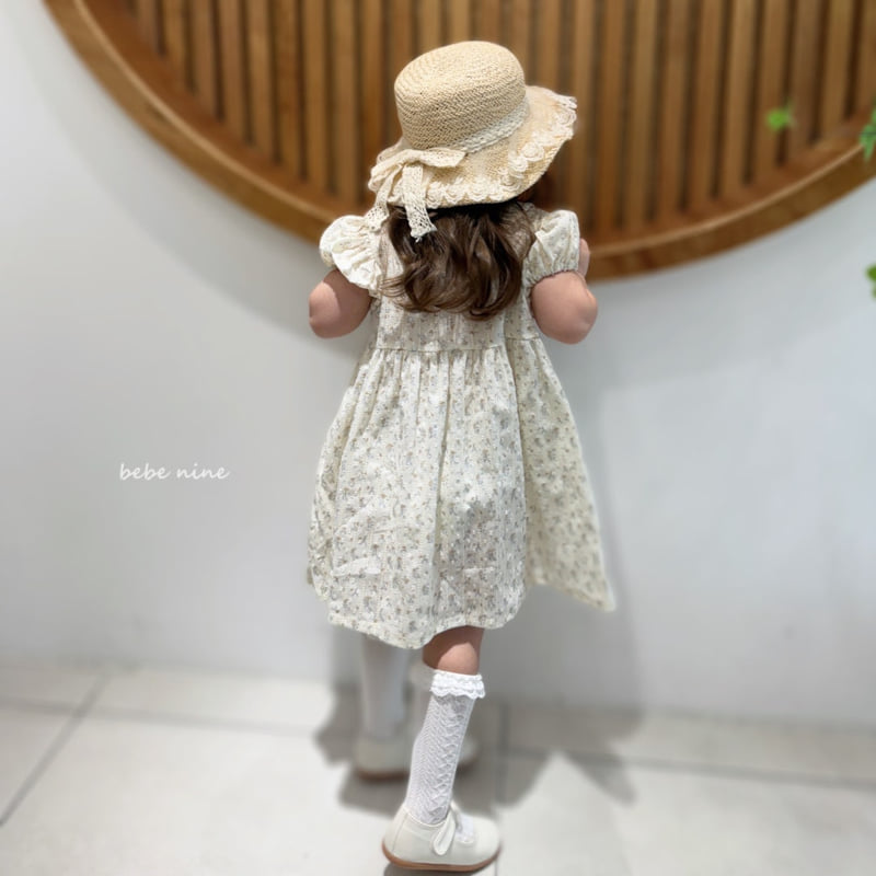 Bebe Nine - Korean Baby Fashion - #babyoninstagram - Daisy One-piece - 5
