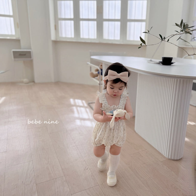 Bebe Nine - Korean Baby Fashion - #babylifestyle - Daisy Suit - 4