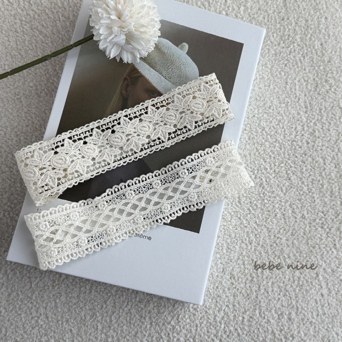 Bebe Nine - Korean Baby Fashion - #babyoninstagram - Nine Lace Band - 12