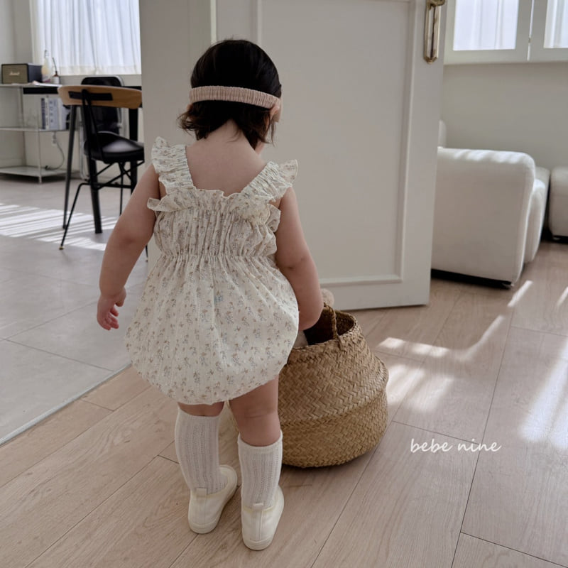 Bebe Nine - Korean Baby Fashion - #babyoutfit - Daisy Suit - 6