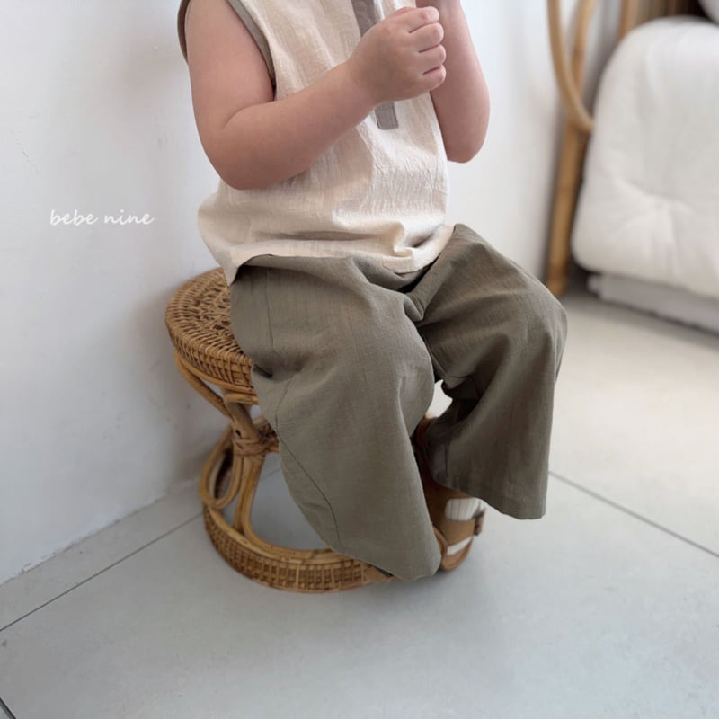 Bebe Nine - Korean Baby Fashion - #babyoutfit - Nine Loose Pants (Baby) - 2