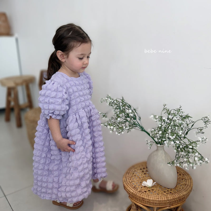 Bebe Nine - Korean Baby Fashion - #babywear - Mongle Blossom One-piece - 2