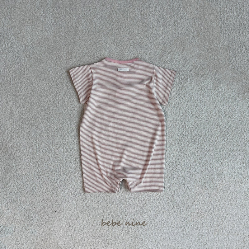 Bebe Nine - Korean Baby Fashion - #babywear - Daily Stripe Suit - 11