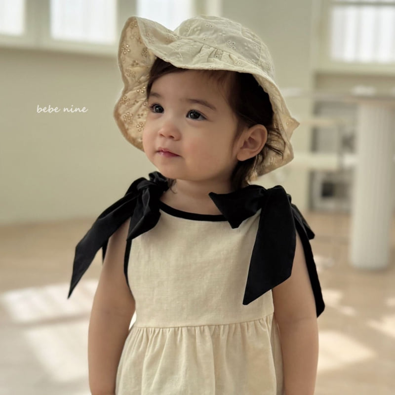 Bebe Nine - Korean Baby Fashion - #babywear - Nine Lace Bucket Hat - 2
