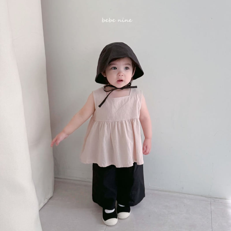 Bebe Nine - Korean Baby Fashion - #onlinebabyboutique - Edge Square Blouse - 5