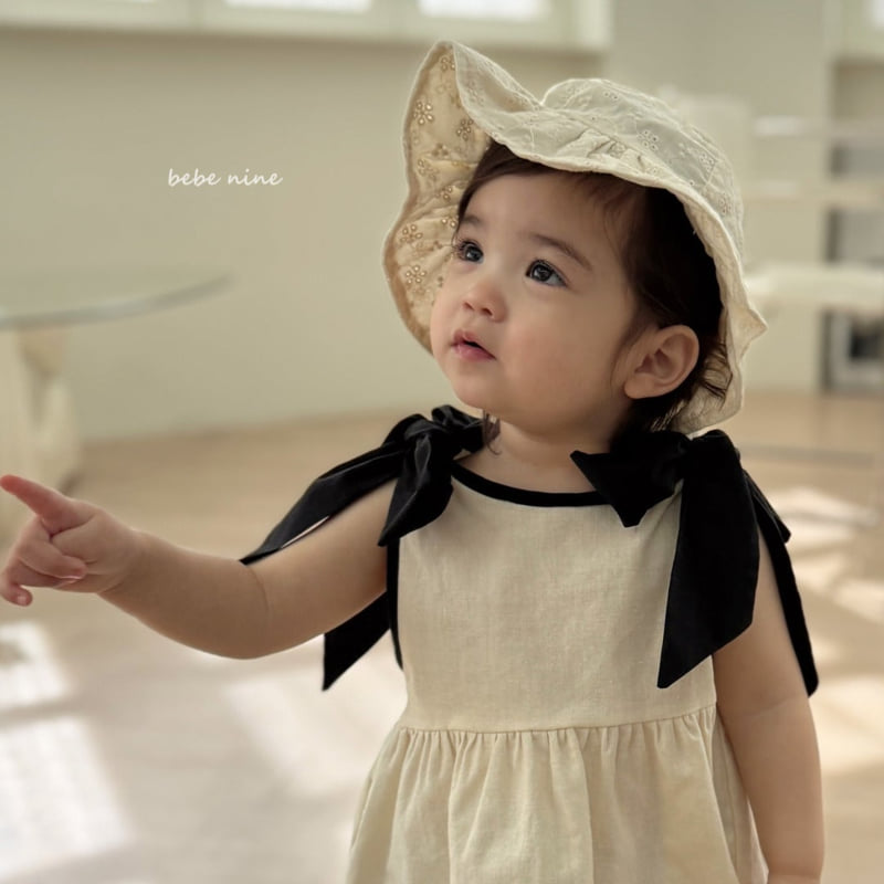 Bebe Nine - Korean Baby Fashion - #onlinebabyboutique - Nine Lace Bucket Hat - 3