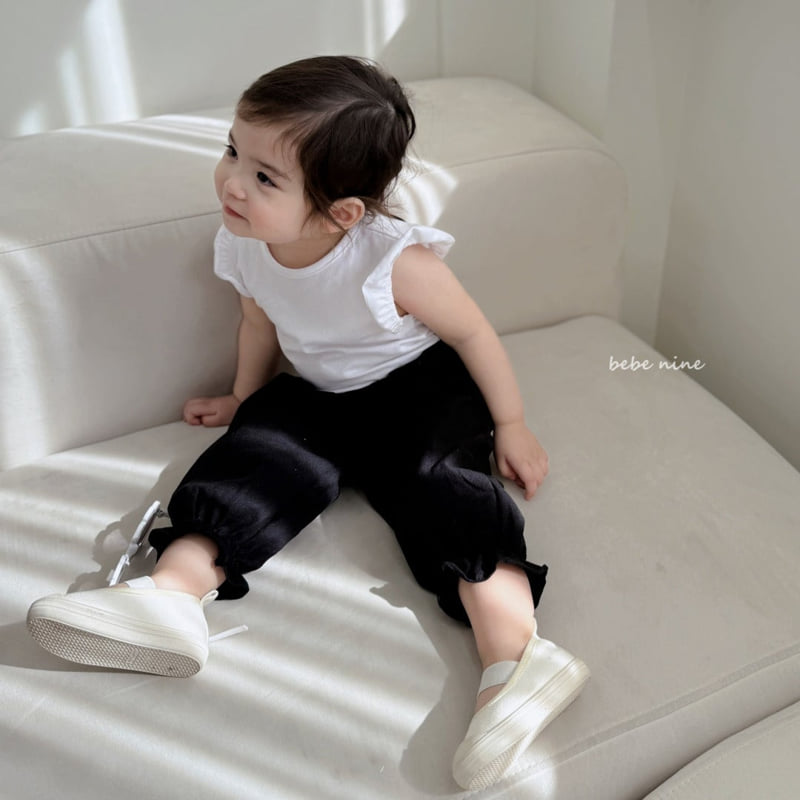 Bebe Nine - Korean Baby Fashion - #onlinebabyshop - Aladdin Linen Pants - 2