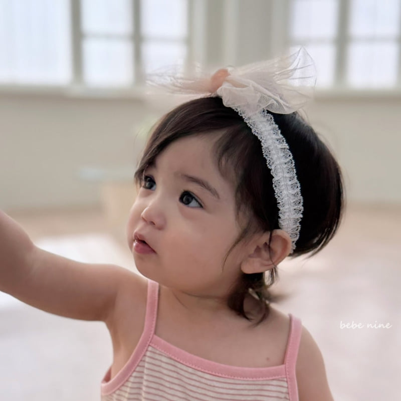 Bebe Nine - Korean Baby Fashion - #onlinebabyshop - Nine Ribbon Band - 7