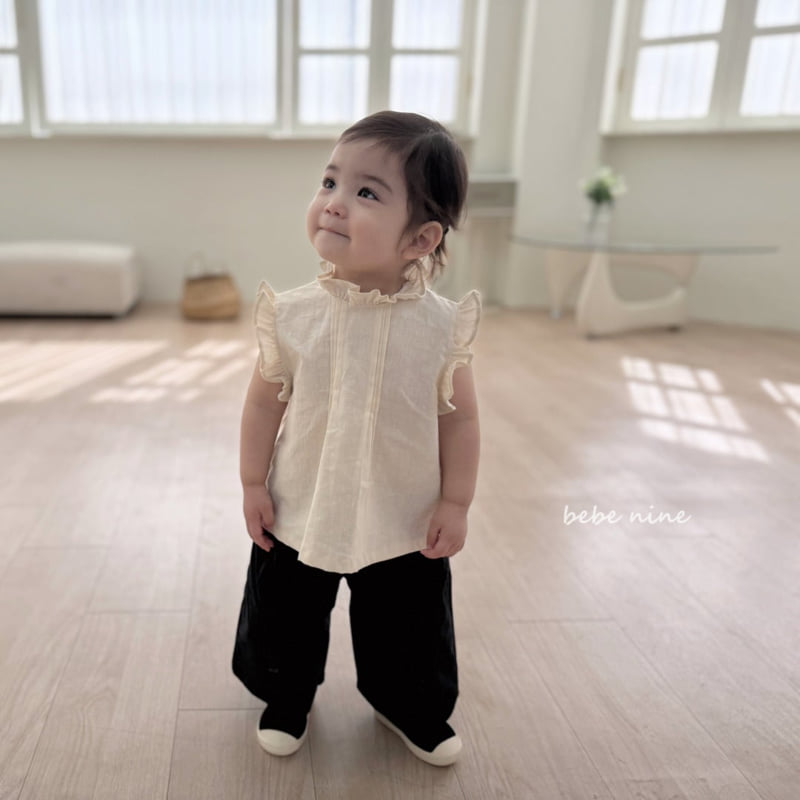 Bebe Nine - Korean Baby Fashion - #onlinebabyshop - Nine Loose Pants (Baby) - 5
