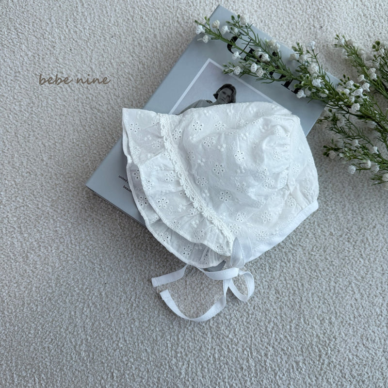 Bebe Nine - Korean Baby Fashion - #smilingbaby - Nine Bonnet - 10