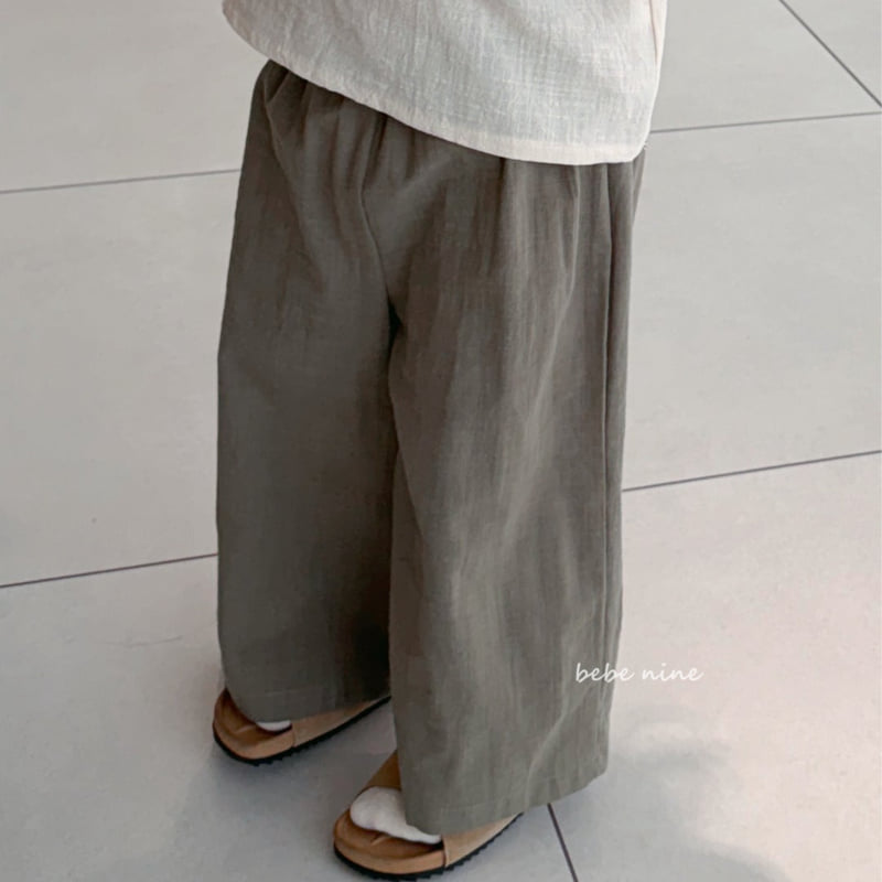 Bebe Nine - Korean Children Fashion - #littlefashionista - Nine Loose Pants (Kids) - 2
