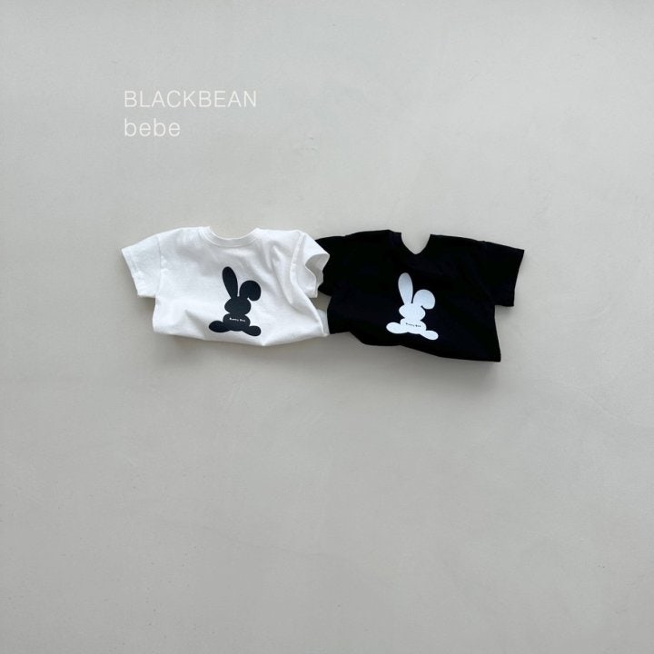 Black Bean - Korean Baby Fashion - #babyclothing - Bunny Bebe Tee