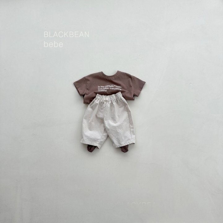 Black Bean - Korean Baby Fashion - #babyclothing - Everybody Bebe Tee - 7