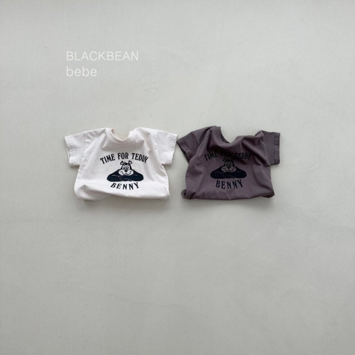 Black Bean - Korean Baby Fashion - #babyfever - Bear Bebe Tee
