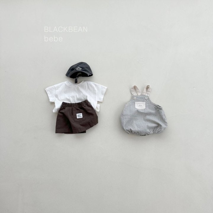 Black Bean - Korean Baby Fashion - #babyfever - Rodem Overalls Set - 11