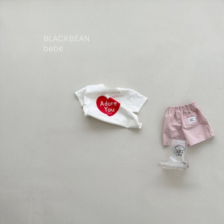 Black Bean - Korean Baby Fashion - #babylifestyle - Heart Bebe Tee - 6