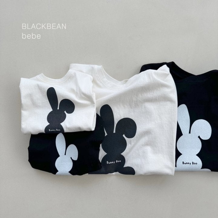 Black Bean - Korean Baby Fashion - #babylifestyle - Bunny Bebe Tee - 5