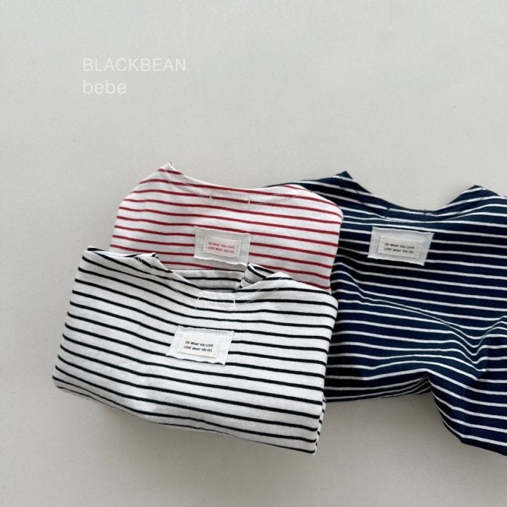 Black Bean - Korean Baby Fashion - #babyootd - Saint Bebe Tee - 11