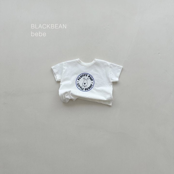 Black Bean - Korean Baby Fashion - #babyootd - Puppy Bebe Tee - 10