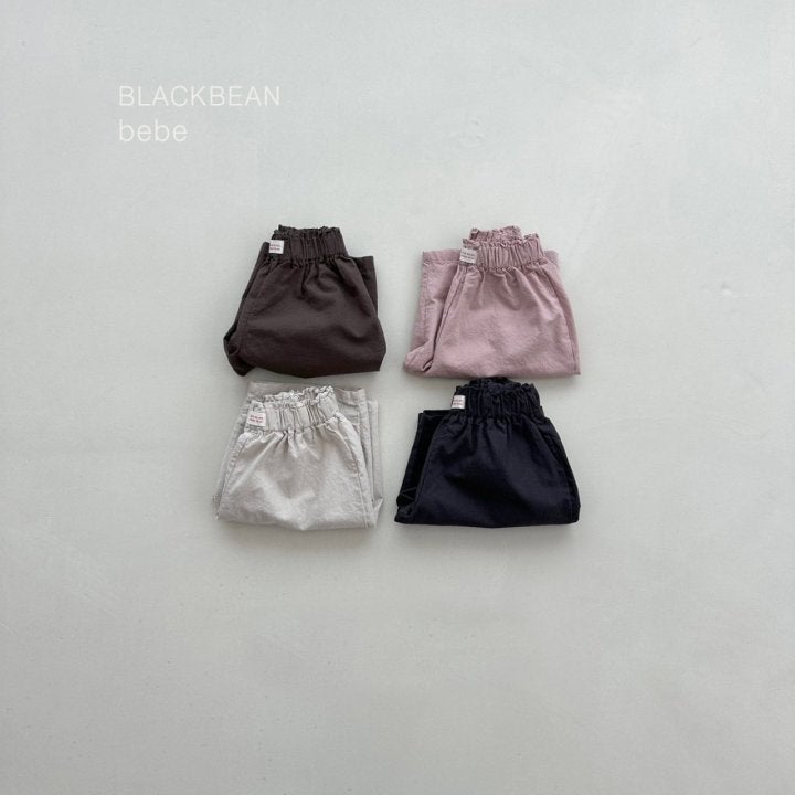 Black Bean - Korean Baby Fashion - #babyootd - Like Bebe Pants - 2