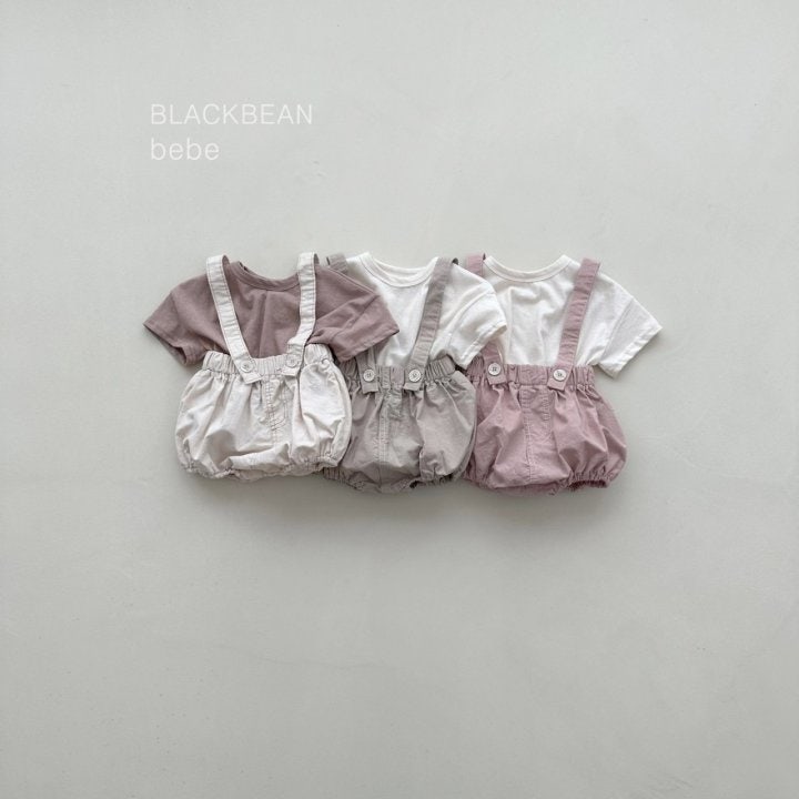 Black Bean - Korean Baby Fashion - #babywear - Pampam Bloomer Set - 2
