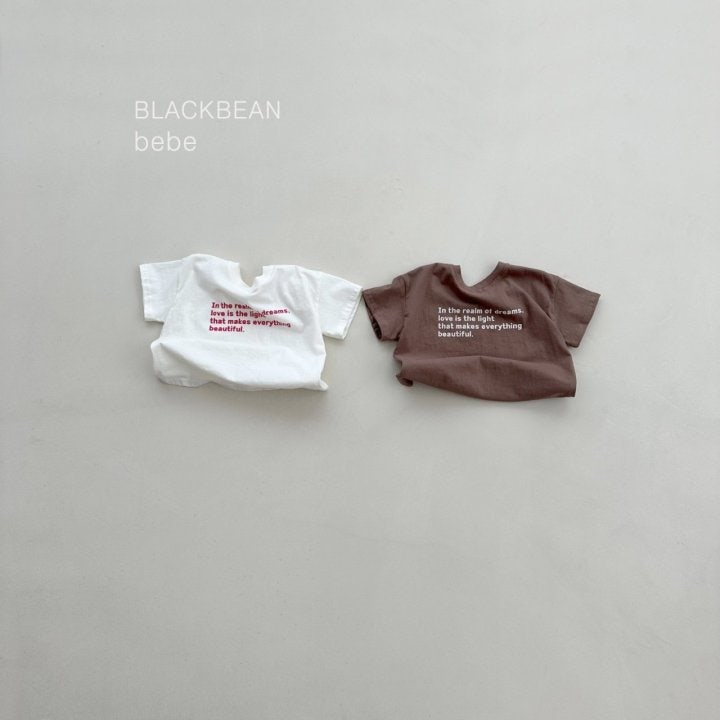 Black Bean - Korean Baby Fashion - #babywear - Everybody Bebe Tee