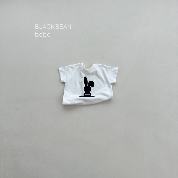 Black Bean - Korean Baby Fashion - #onlinebabyboutique - Bunny Bebe Tee - 11