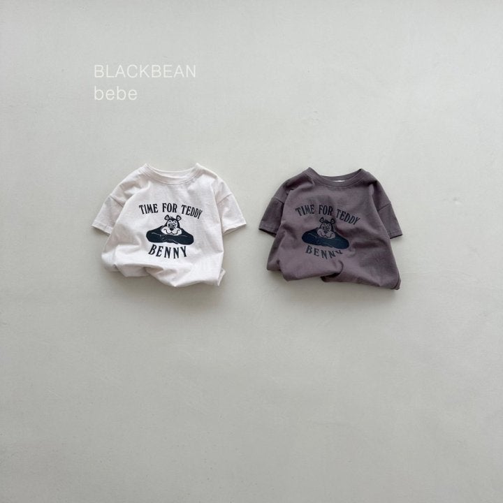 Black Bean - Korean Baby Fashion - #onlinebabyboutique - Bear Bebe Tee - 9