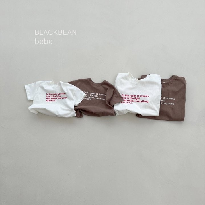 Black Bean - Korean Baby Fashion - #onlinebabyboutique - Everybody Bebe Tee - 2