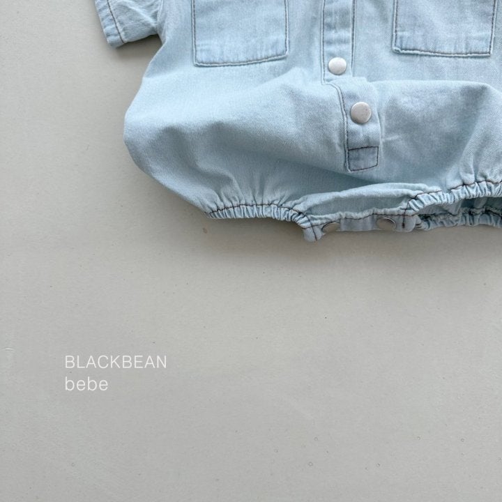 Black Bean - Korean Baby Fashion - #onlinebabyshop - Nice Denim Suit - 7