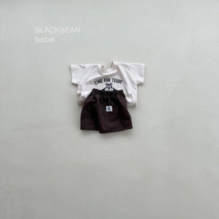 Black Bean - Korean Baby Fashion - #smilingbaby - Linen Bebe Shorts - 7