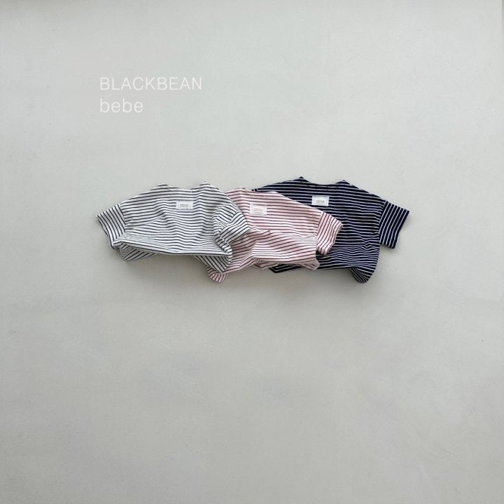 Black Bean - Korean Baby Fashion - #smilingbaby - Saint Bebe Tee - 2