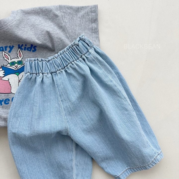 Black Bean - Korean Children Fashion - #Kfashion4kids - Slub Jeans - 8