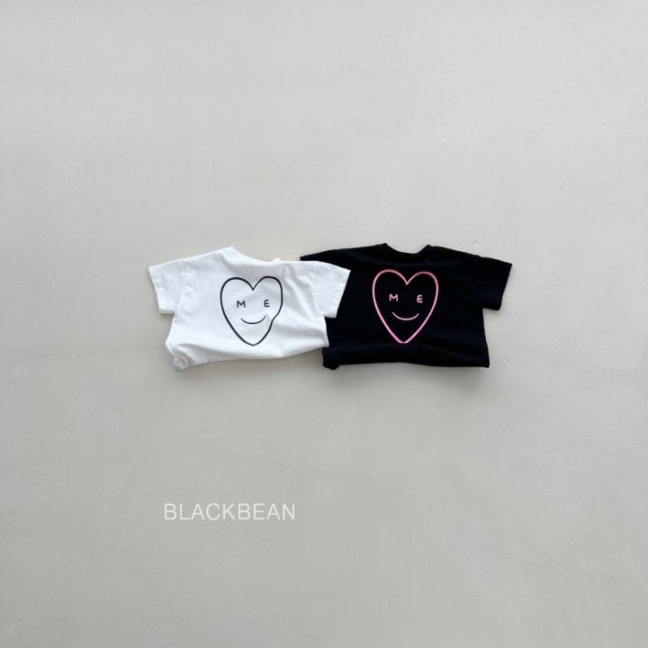 Black Bean - Korean Children Fashion - #Kfashion4kids - Happy Tee