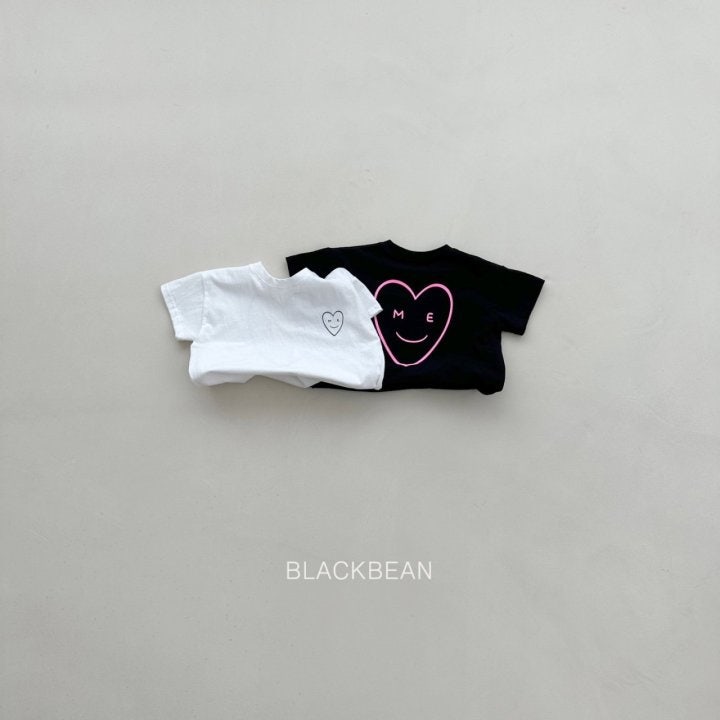 Black Bean - Korean Children Fashion - #childofig - Happy Tee - 7