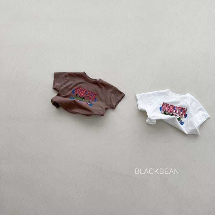 Black Bean - Korean Children Fashion - #childofig - City Tee - 2