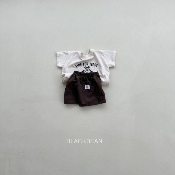 Black Bean - Korean Children Fashion - #childrensboutique - Linen Shorts - 7