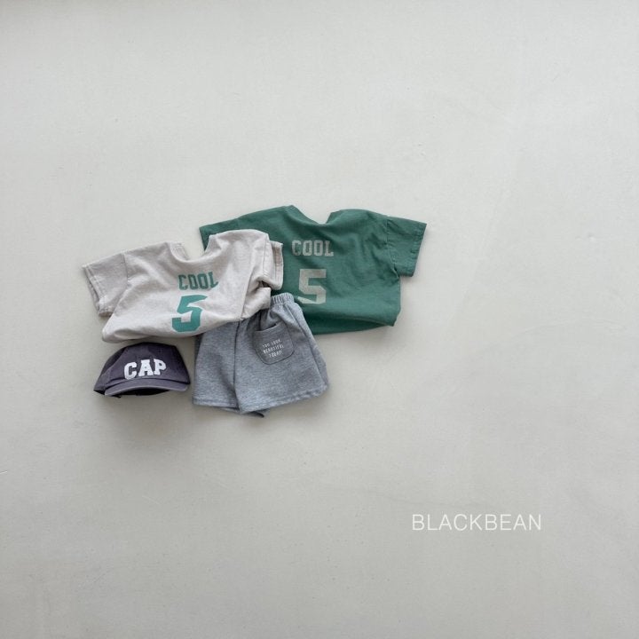 Black Bean - Korean Children Fashion - #childofig - Five Tee - 4