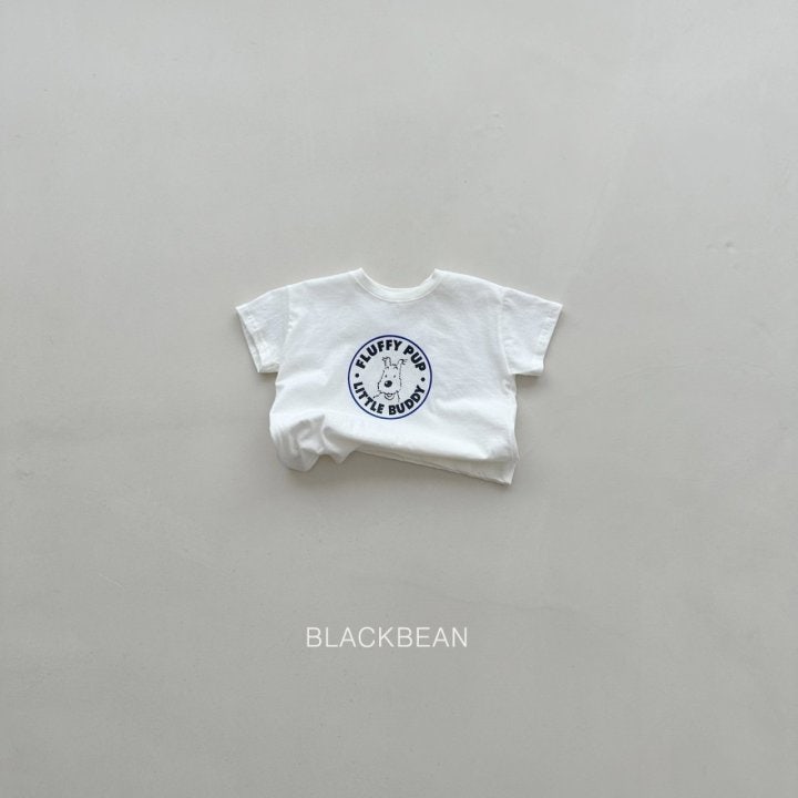 Black Bean - Korean Children Fashion - #childrensboutique - Puppy Tee - 10