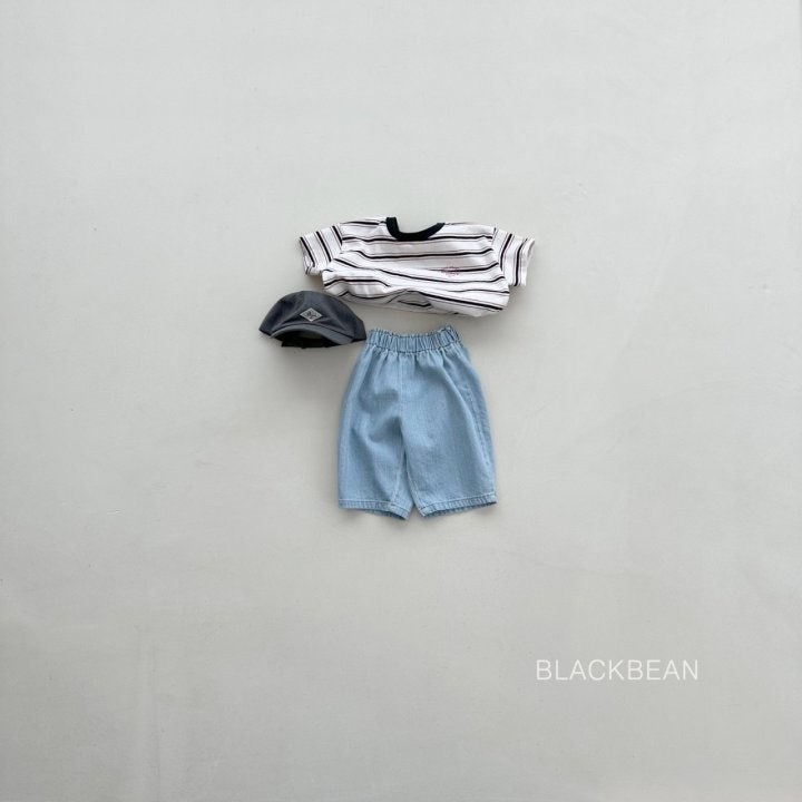 Black Bean - Korean Children Fashion - #designkidswear - Slub Jeans - 2